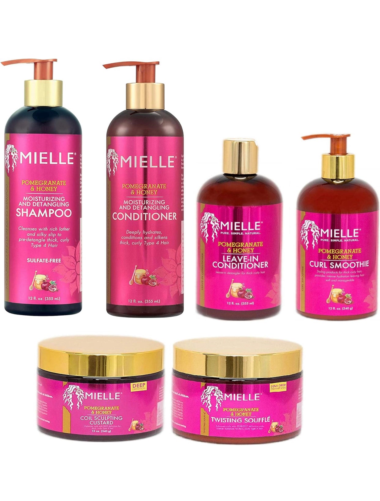 MIELLE hair care range 