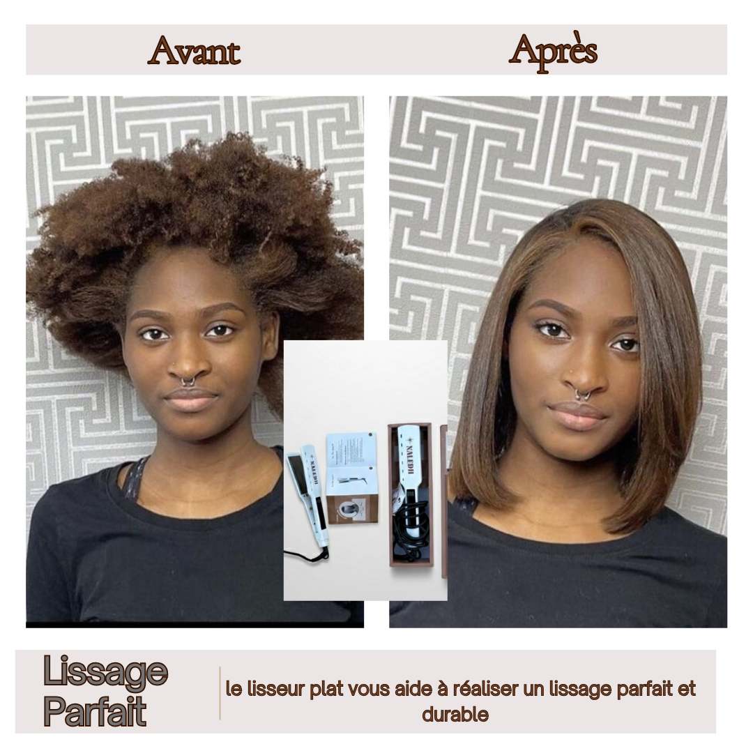 Fer Plat Ama™ – Lissage haute précision, brillance préservée