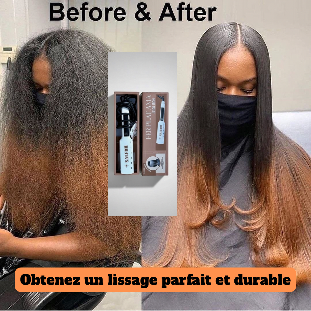 Fer Plat Ama™ – Lissage haute précision, brillance préservée